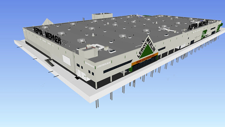 Leroy Merlin shopping centre
