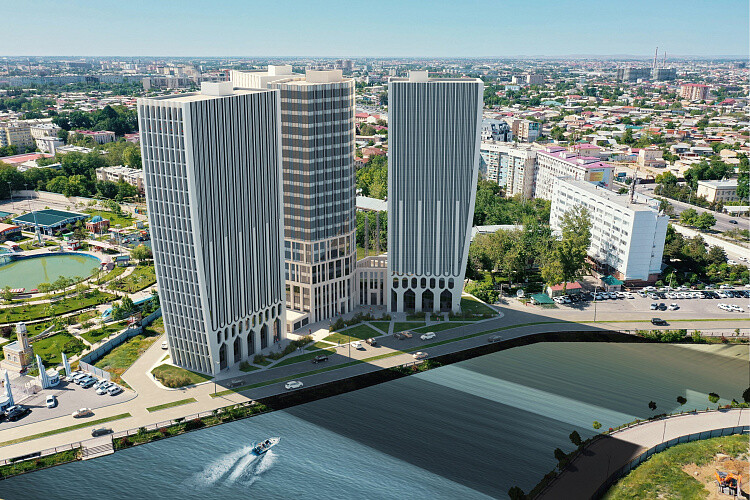 Residential complex Ankhor in Tashkent